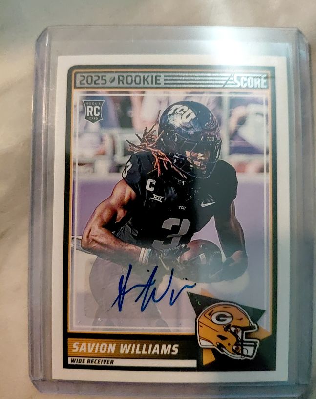 2025 Panini Score #54 Savion Williams — front