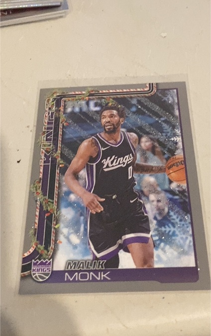 2025-26 Topps Holiday #H131 Malik Monk — front