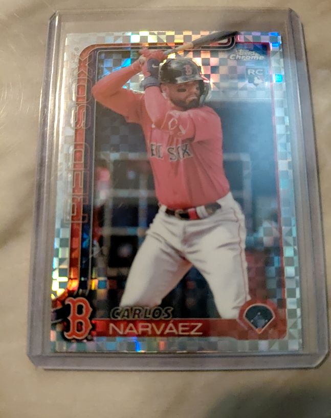 2025 Topps Chrome #194 Carlos Narvaez — front