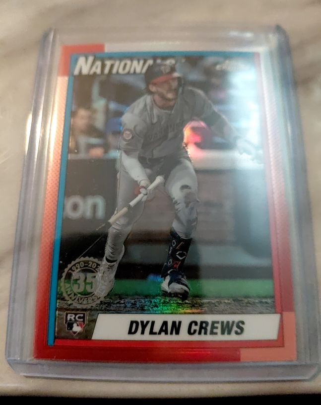 2025 Topps Chrome #90CB-16 Dylan Crews — front