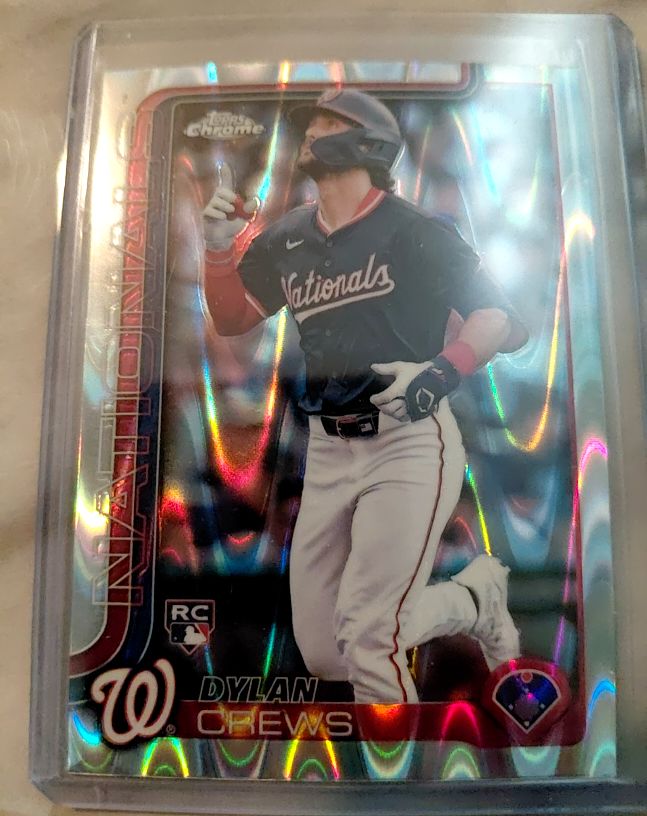 2025 Topps Chrome #146 Dylan Crews — front