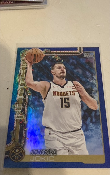 2025-26 Topps #101 Nikola Jokic — front