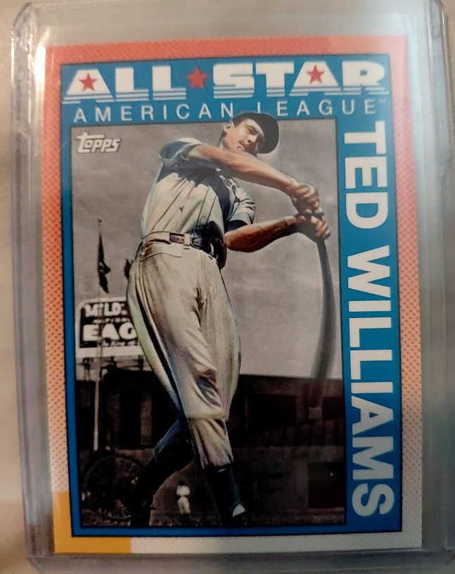 2025 Topps Series 2 1990 Topps Baseball All-Stars #90AS-8 Ted Williams — front
