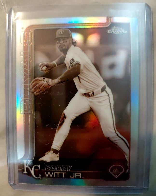 2025 Topps Chrome #93 Bobby Witt Jr. — front