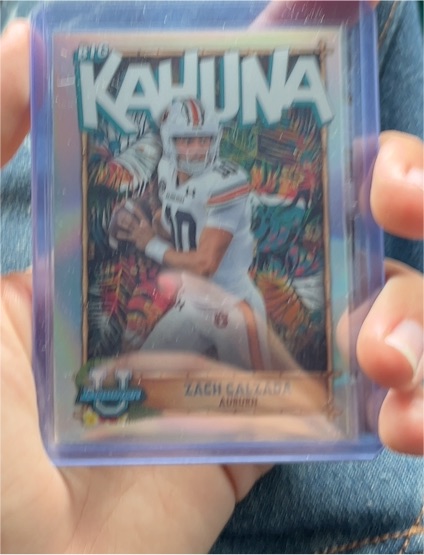 2022 Bowman University The Big Kahuna #TBK-10 Zach Calzada — front