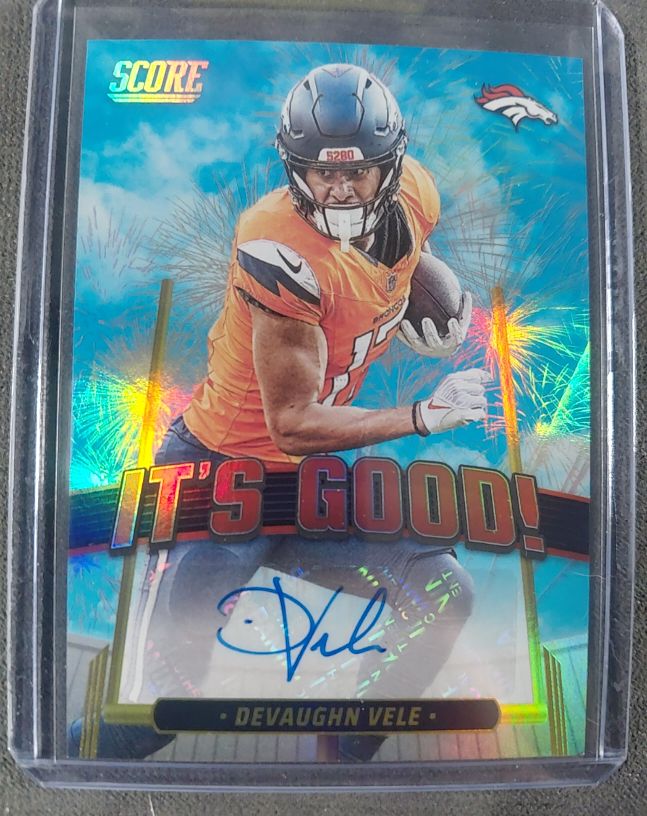 2025 Panini Score #IGG-DVE Devaughn Vele — front