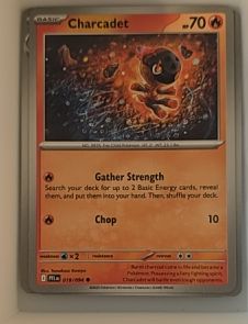 2025 Pokemon Phantasmal Flames #019 Charcadet — front