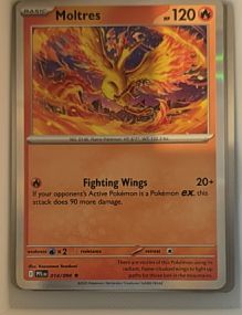 2025 Pokemon Phantasmal Flames #014 Moltres — front