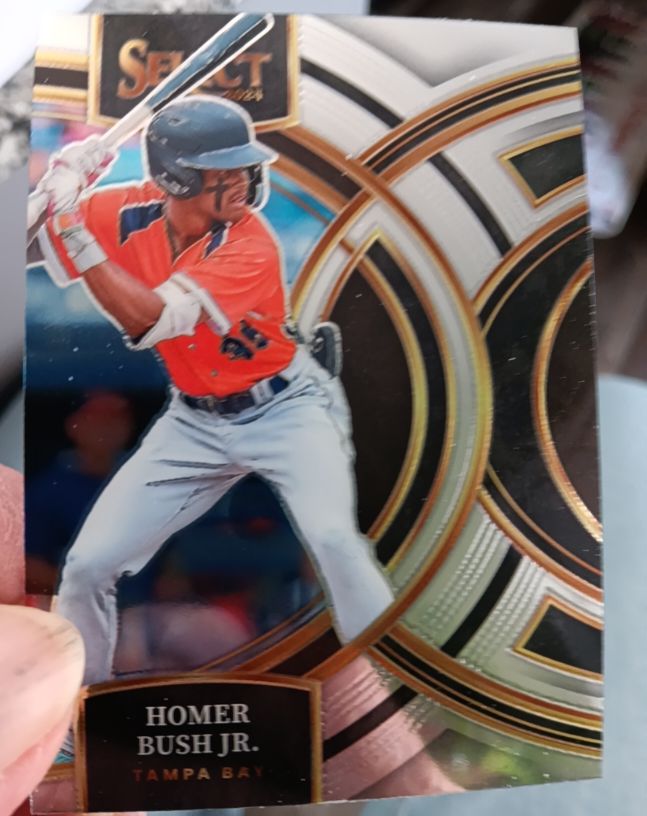 2024 Panini Select #21 Homer Bush Jr. — front