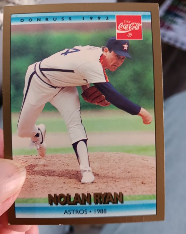 1992 Donruss Coca-Cola #22 Nolan Ryan — front