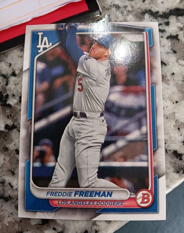 2024 Bowman #43 Freddie Freeman — front