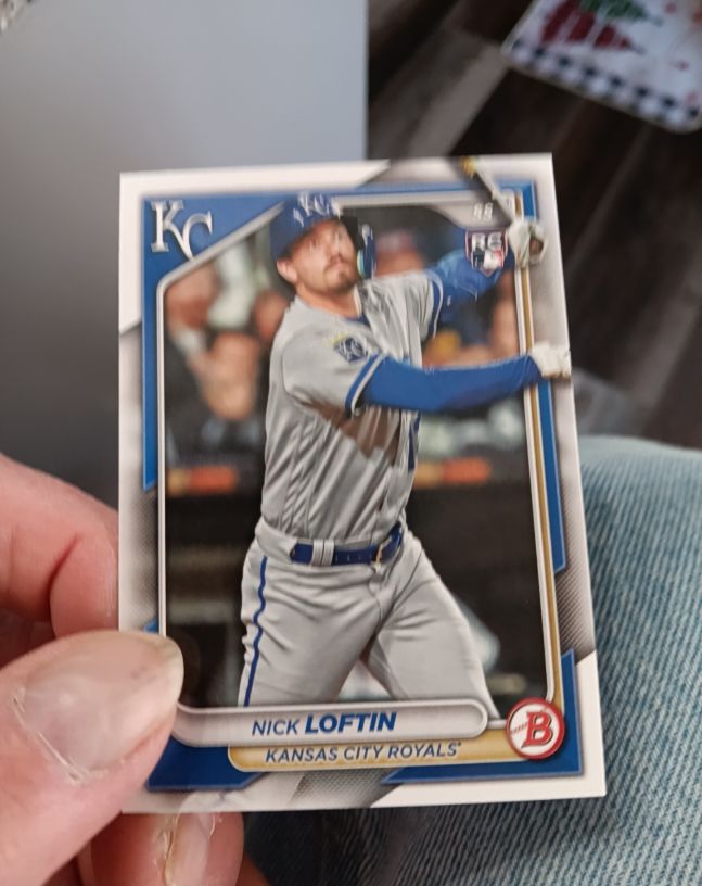 2024 Bowman #71 Nick Loftin — front