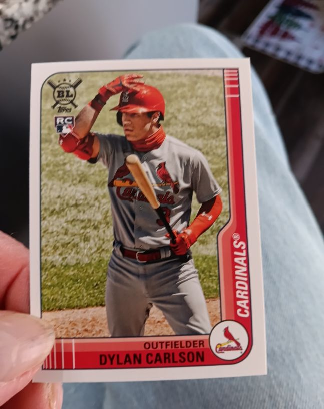 2021 Topps Big League #238 Dylan Carlson — front