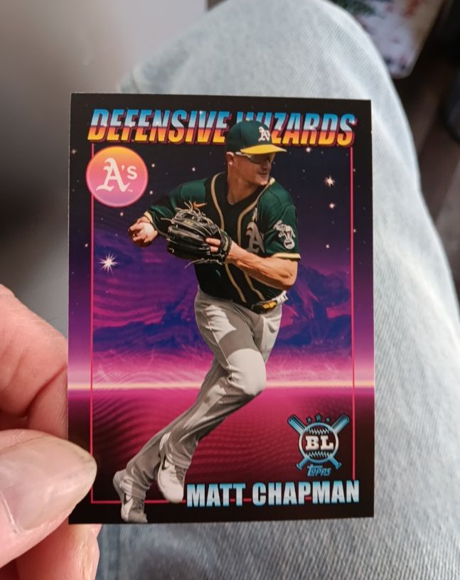 2021 Topps Big League Defensive Wizards #DW-3 Matt Chapman — front