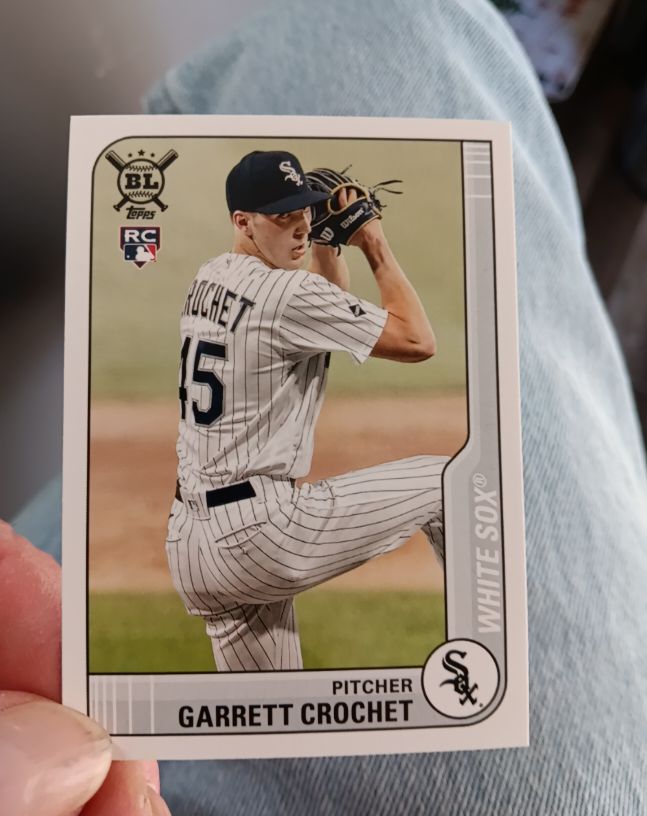 2021 Topps Big League #195 Garrett Crochet — front