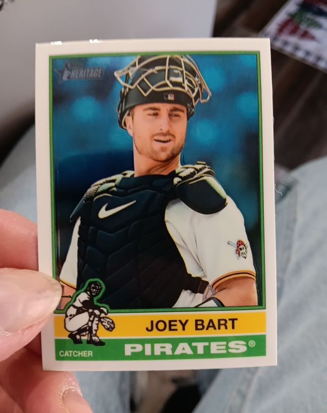 2025 Topps Heritage #449 Joey Bart — front