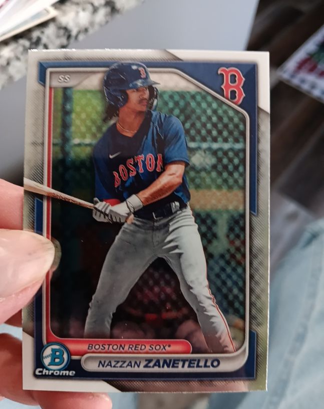 2024 Bowman Prospects #BP-88 Nazzan Zanetello — front