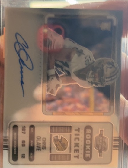 2022 Panini Contenders #109 Chris Olave Rookie Ticket — front