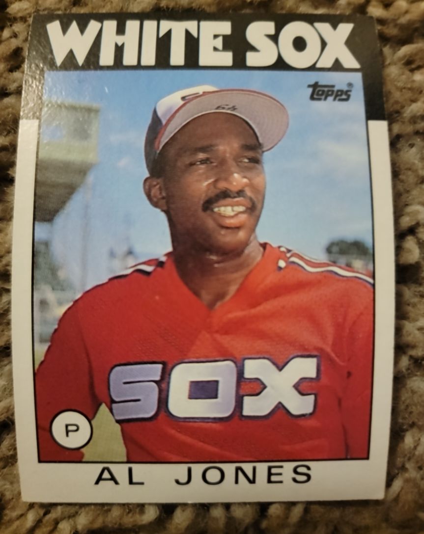 1986 Topps #227 Al Jones — front