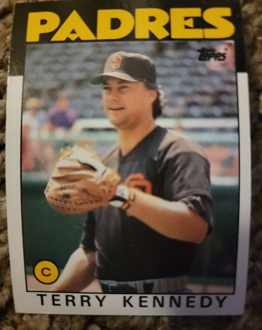 1986 Topps #230 Terry Kennedy — front