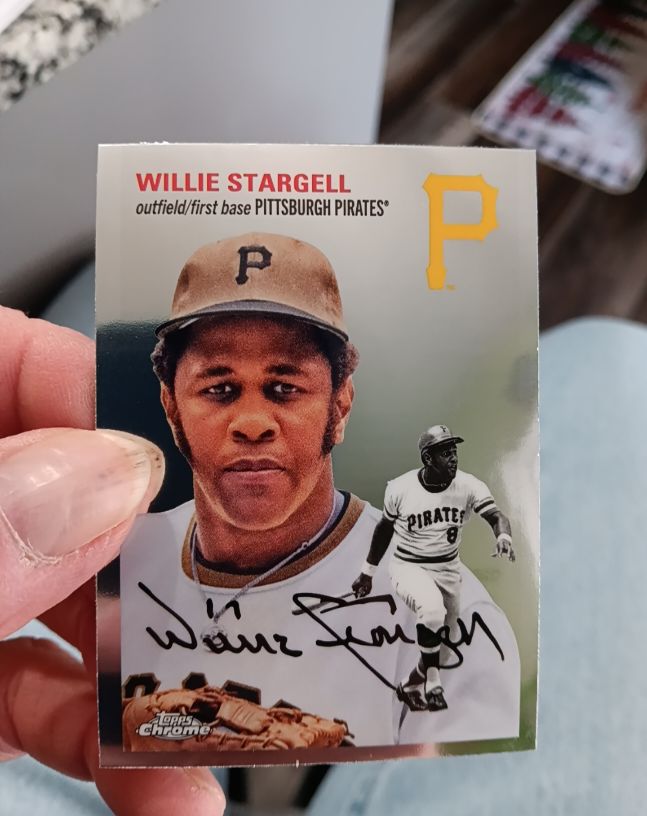2023 Topps Chrome Platinum Anniversary #376 Willie Stargell — front