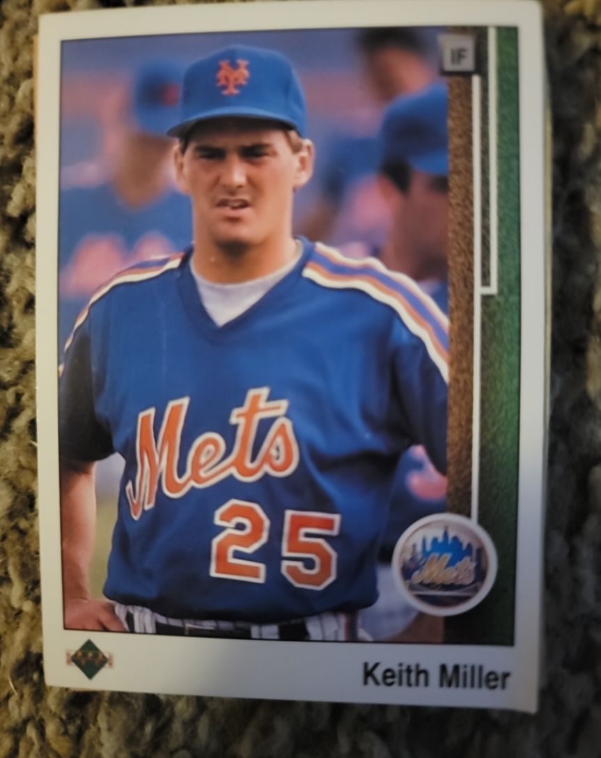 1989 Upper Deck #739 Keith Miller — front