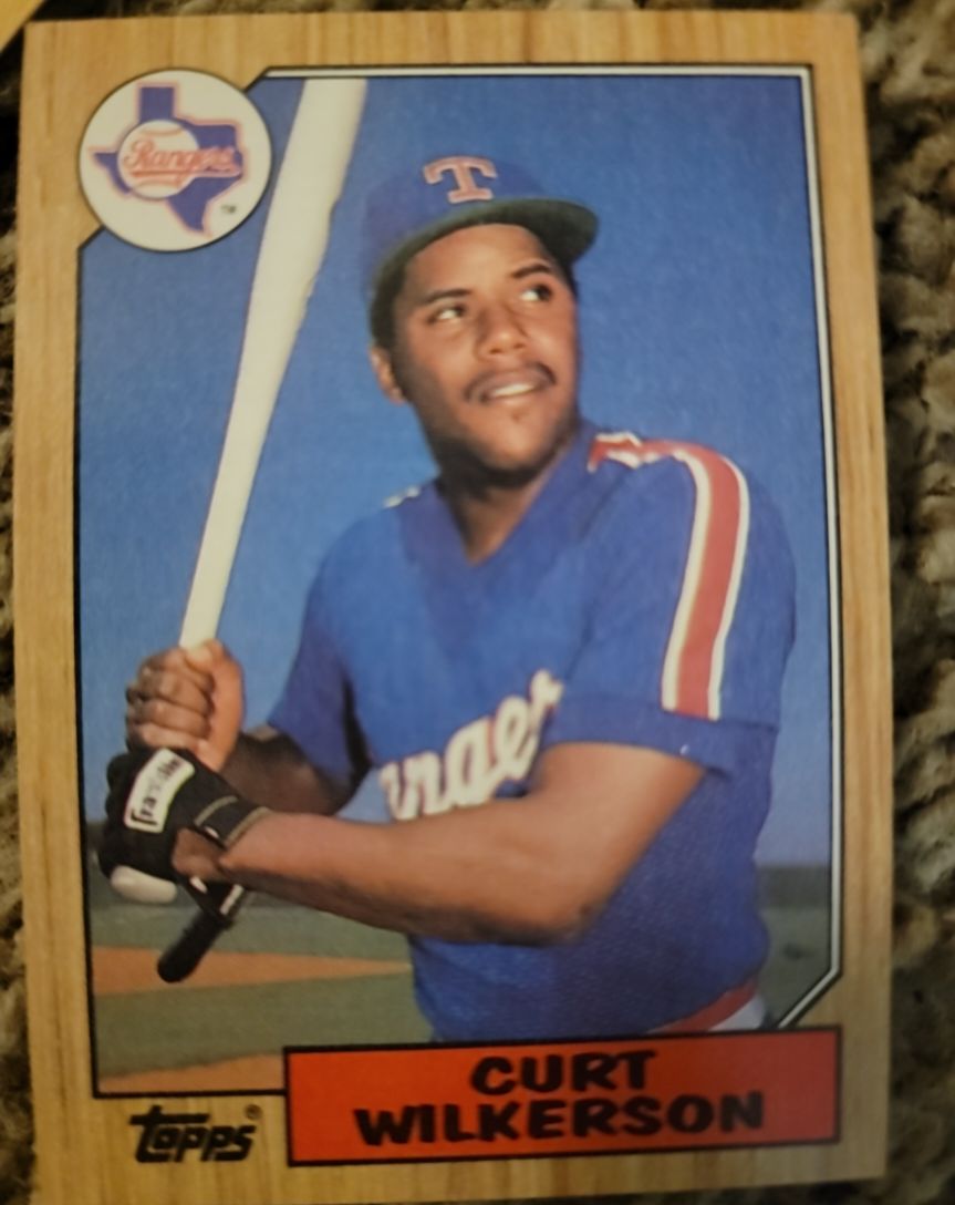 1987 Topps #228 Curt Wilkerson — front