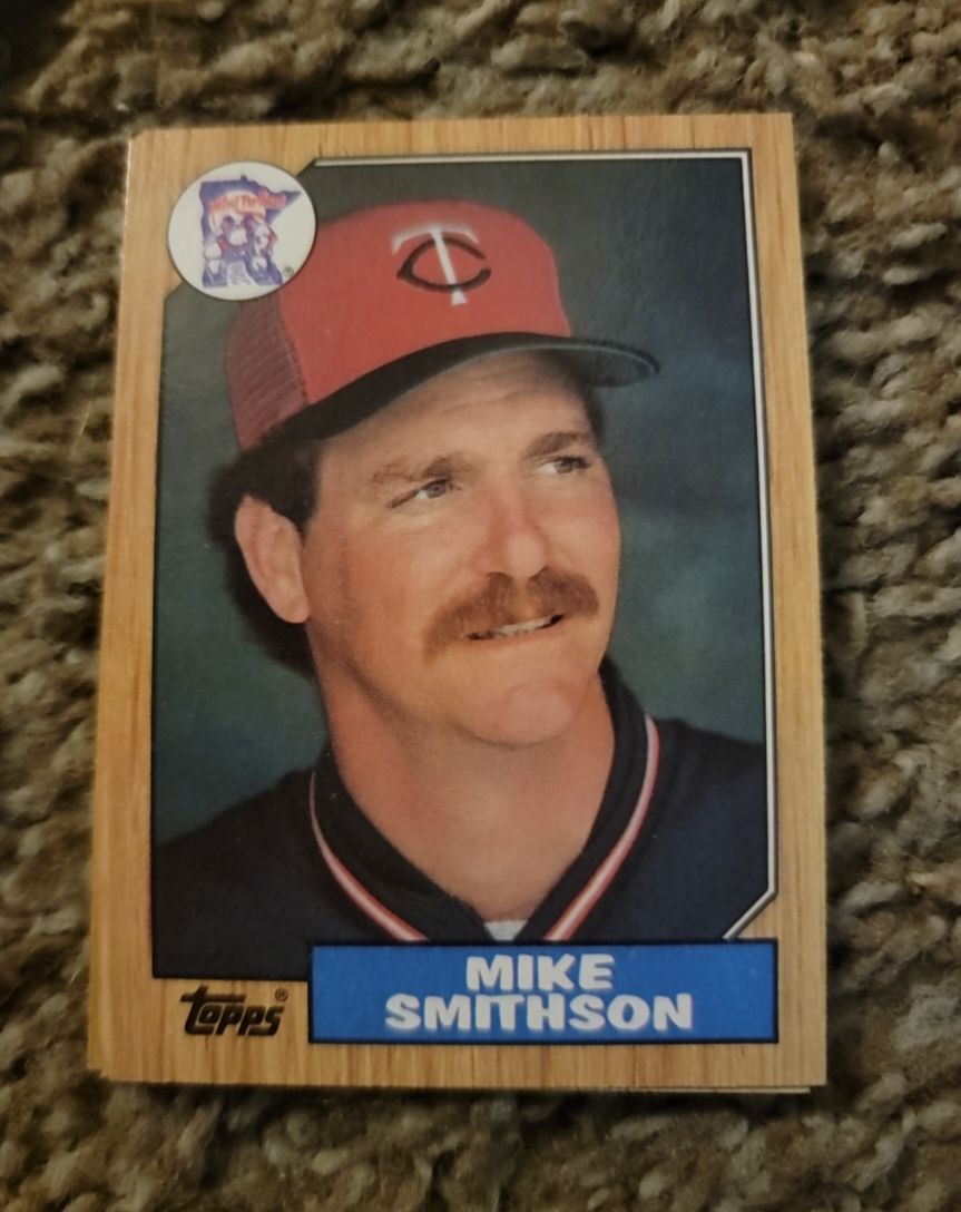 1987 Topps #225 Mike Smithson — front