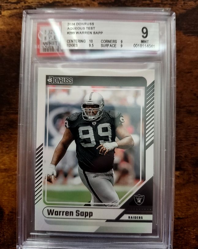 2024 Donruss #299 Warren Sapp — front