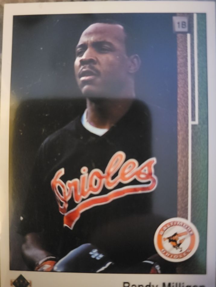 1989 Upper Deck #740 Randy Milligan — front