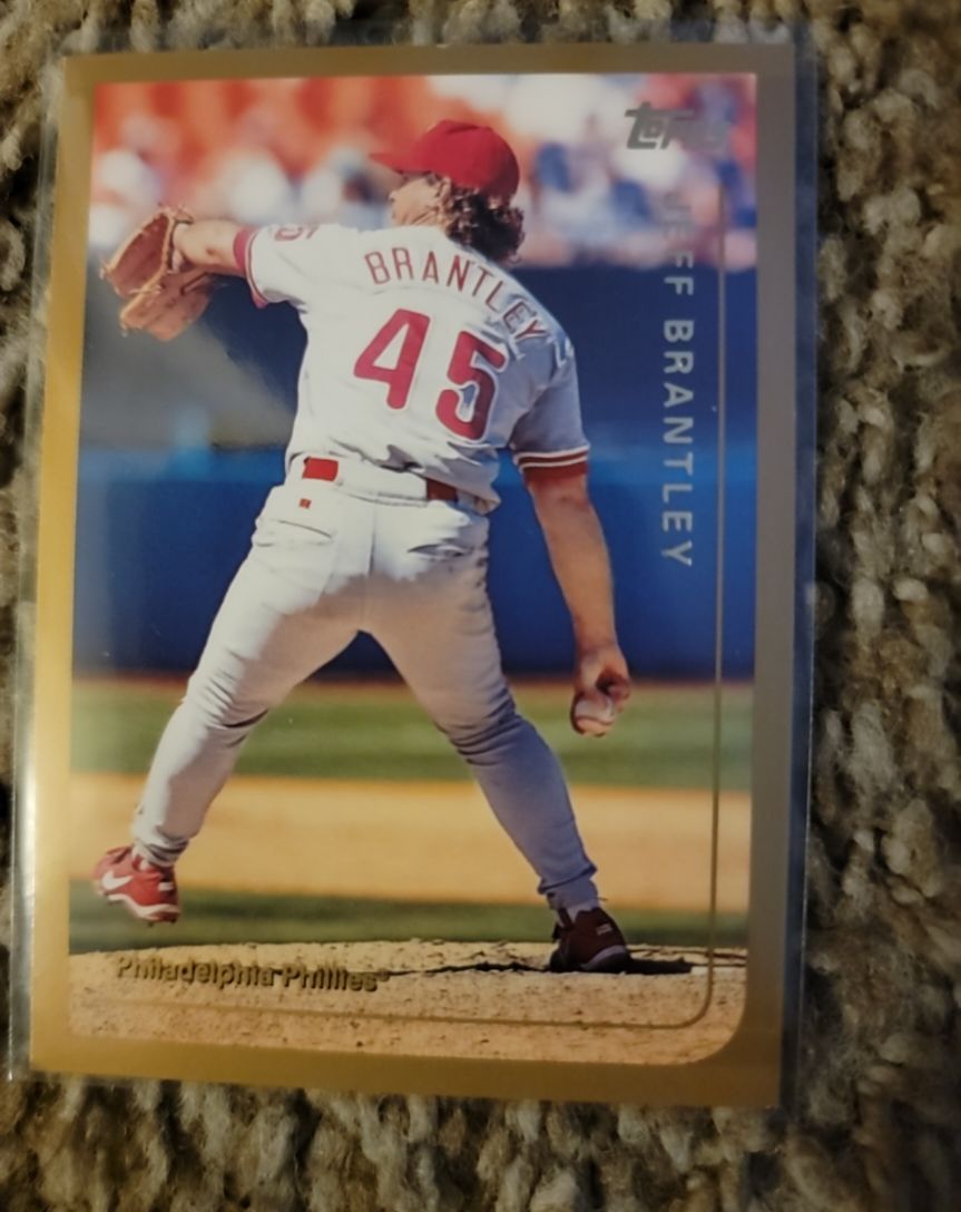 1999 Topps Traded & Rookies #T91 Jeff Brantley — front
