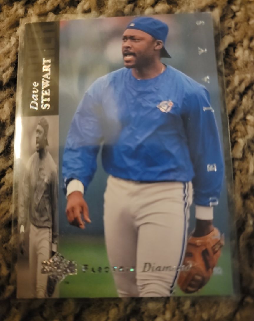 1994 Upper Deck #89 Dave Stewart Electric Diamond — front