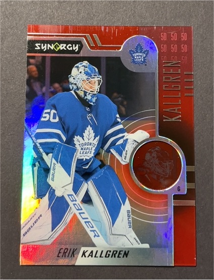 2022-23 Upper Deck Synergy Red #80 Erik Kallgren — front