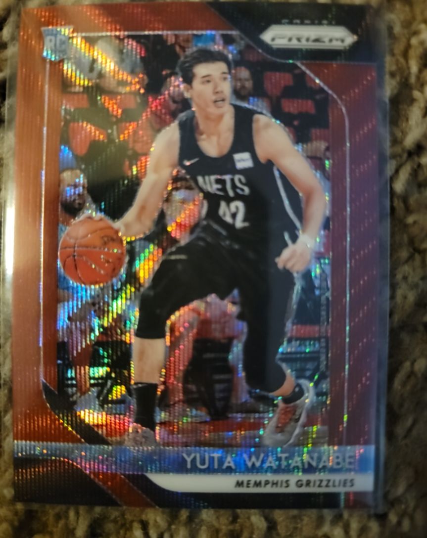 2024 Panini Prizm #42 Yuta Watanabe — front