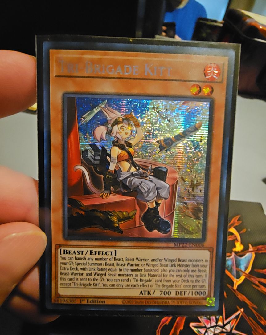 2020 Yu-Gi-Oh! MP22-EN006 Tri-Brigade Kitt — front