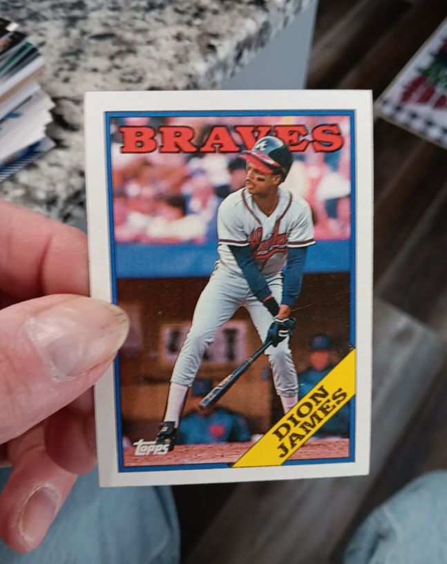 1988 Topps #408 Dion James — front