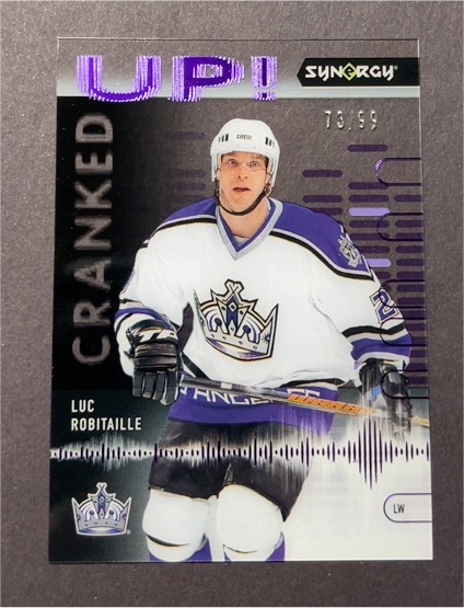 2022-23 Upper Deck Synergy Cranked Up #CU-LE Luc Robitaille — front