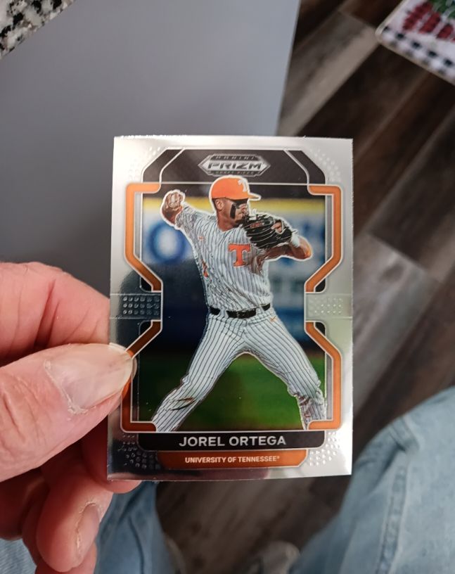 2022 Panini Prizm Draft Picks #PDP174 Jorel Ortega — front