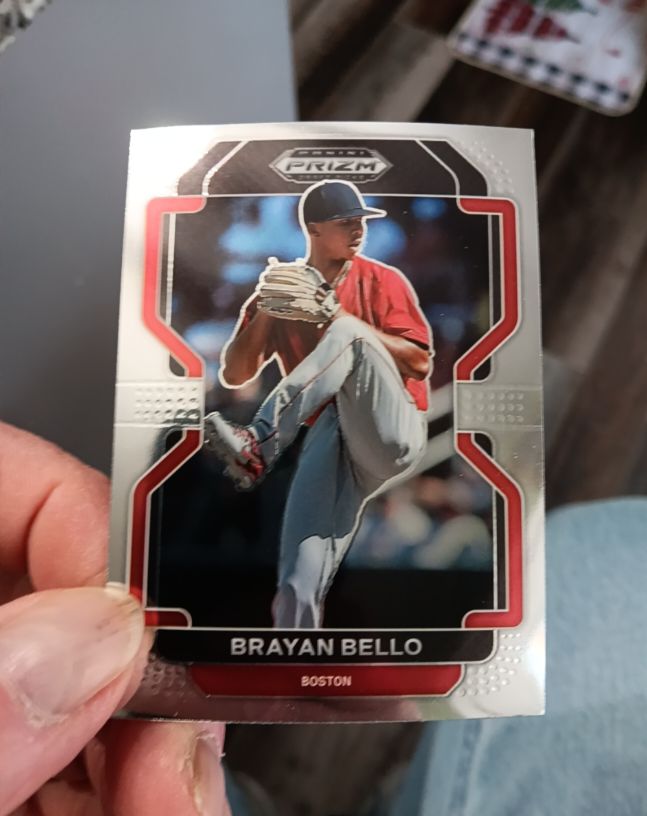 2022 Panini Prizm Draft Picks #PDP214 Brayan Bello — front