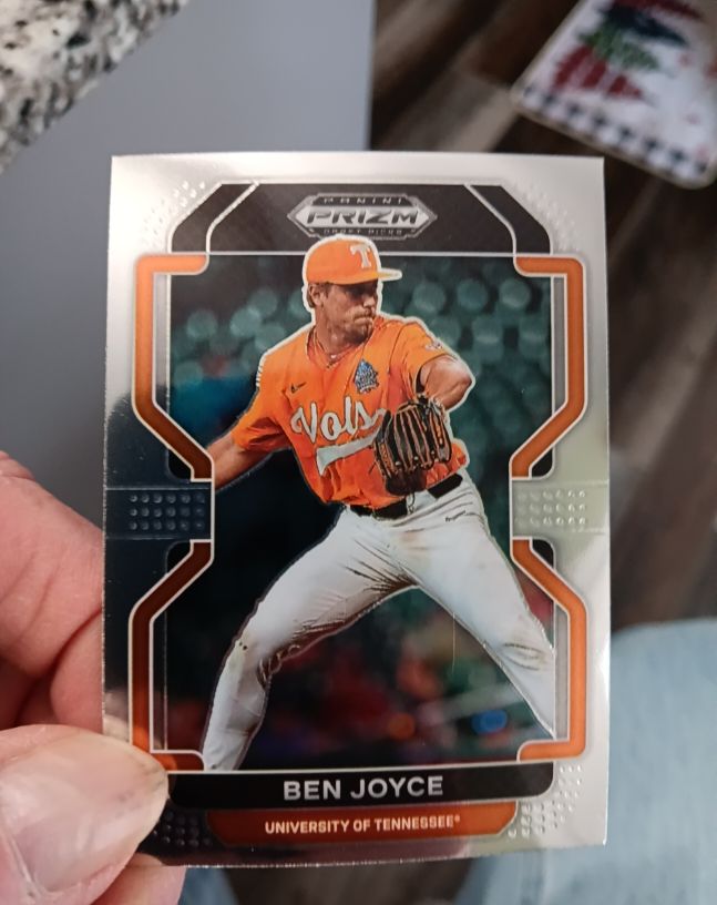 2022 Panini Prizm Draft Picks Ben Joyce — front