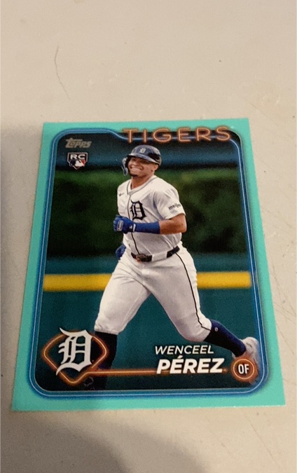 2024 Topps Update #US233 Wenceel Perez — front