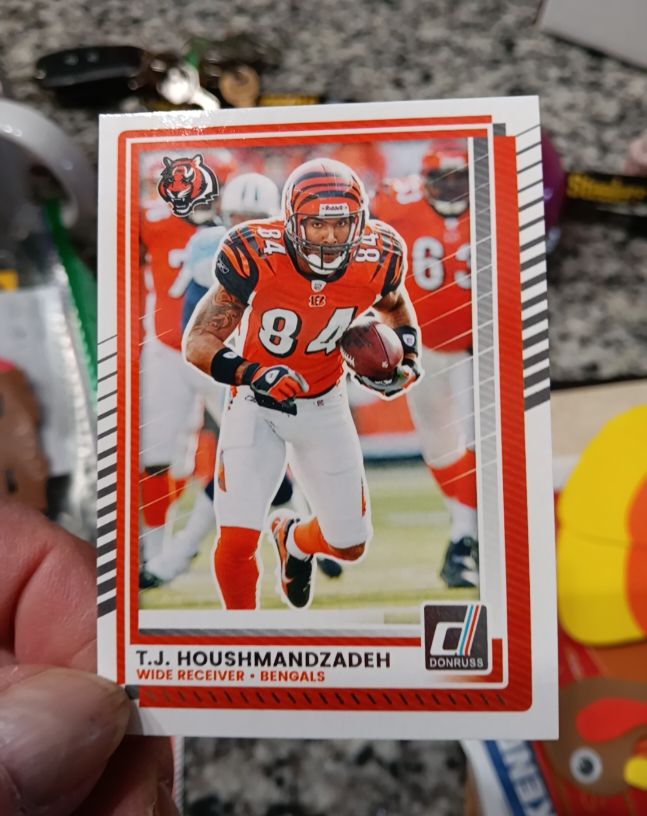 2025 Donruss #195 T.J. Houshmandzadeh — front