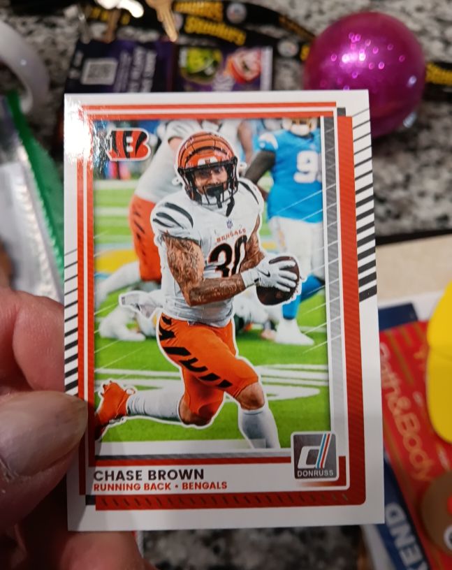 2025 Donruss # Chase Brown — front