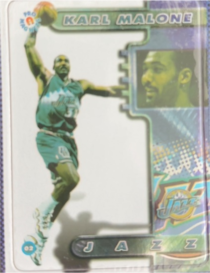 1998 Pro Magnets #2 Karl Malone — front