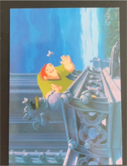 1994 Skybox The Lion King Animation Card — front
