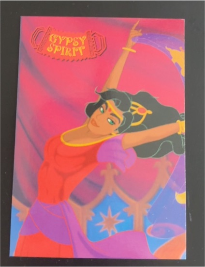 1996 Skybox Disney The Hunchback of Notre Dame #57 Esmeralda Gypsy Spirit — front
