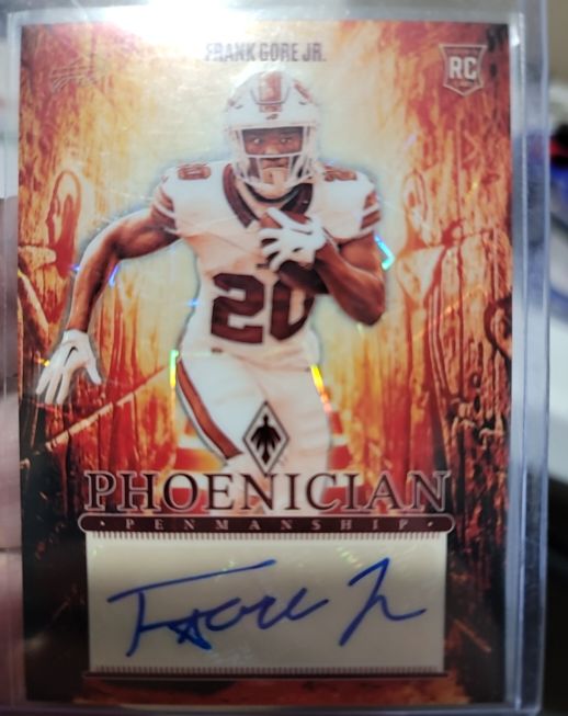 2024 Panini Phoenix #PRP-FGJ Frank Gore Jr. Phoenician Rookie Penmanship — front