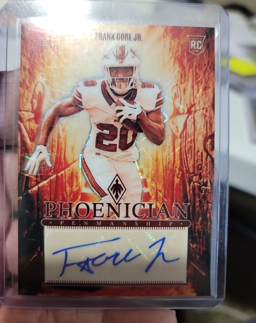 2024 Panini Phoenix #PRP-FGJ Frank Gore Jr. Phoenician Rookie Penmanship — front