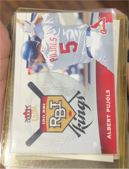 2006 Fleer Ultra #RBI11 Albert Pujols RBI Kings — front