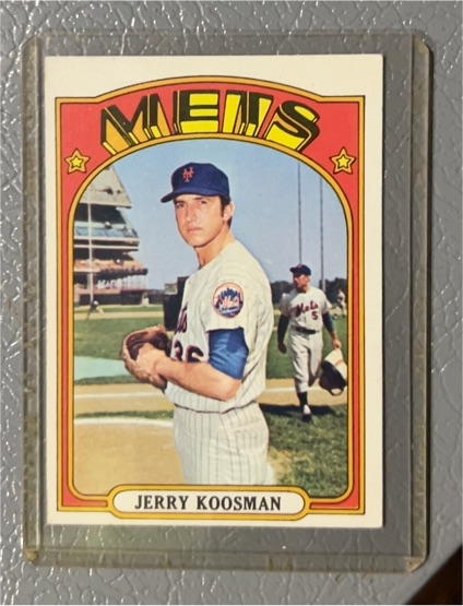 1972 Topps #697 Jerry Koosman — front